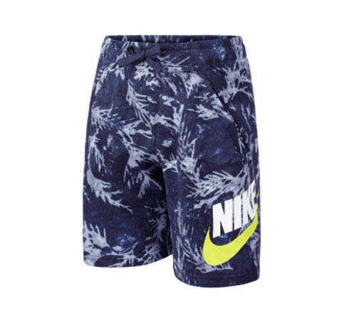 B NSW WASHED AOP FT SHORT