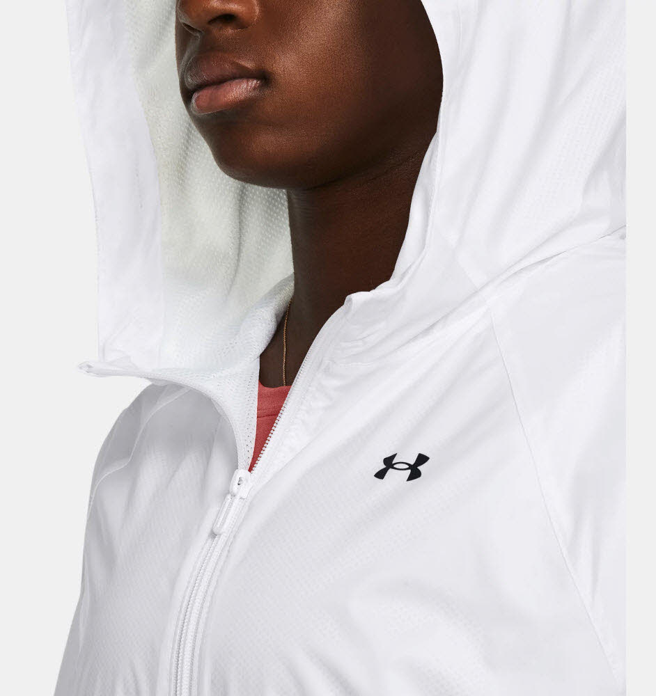 UA SPORT WINDBREAKER JKT-WHT