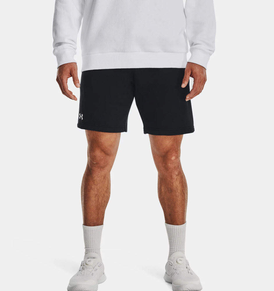 UA Rival Fleece Shorts-BLK