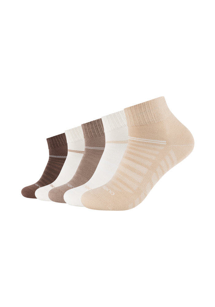 Unisex mesh ventilation Quarter 5p