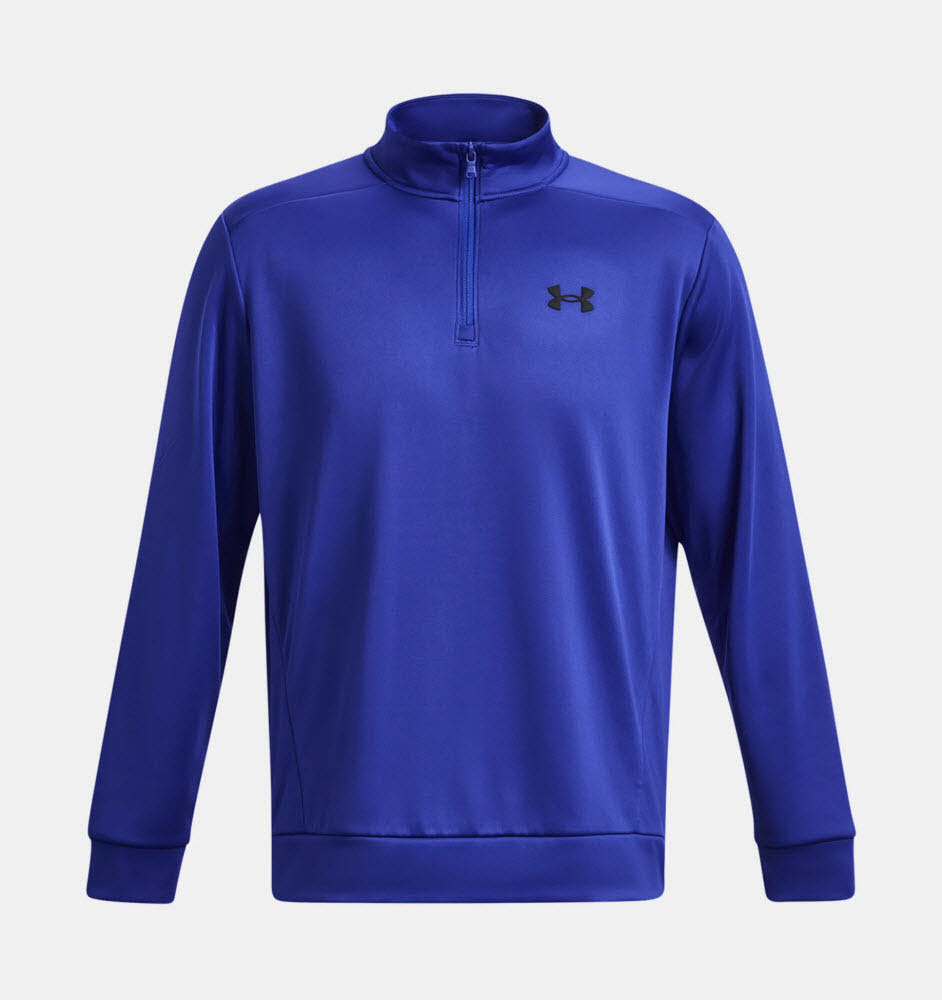UA Armour Fleece 1/4 Zip-BLU