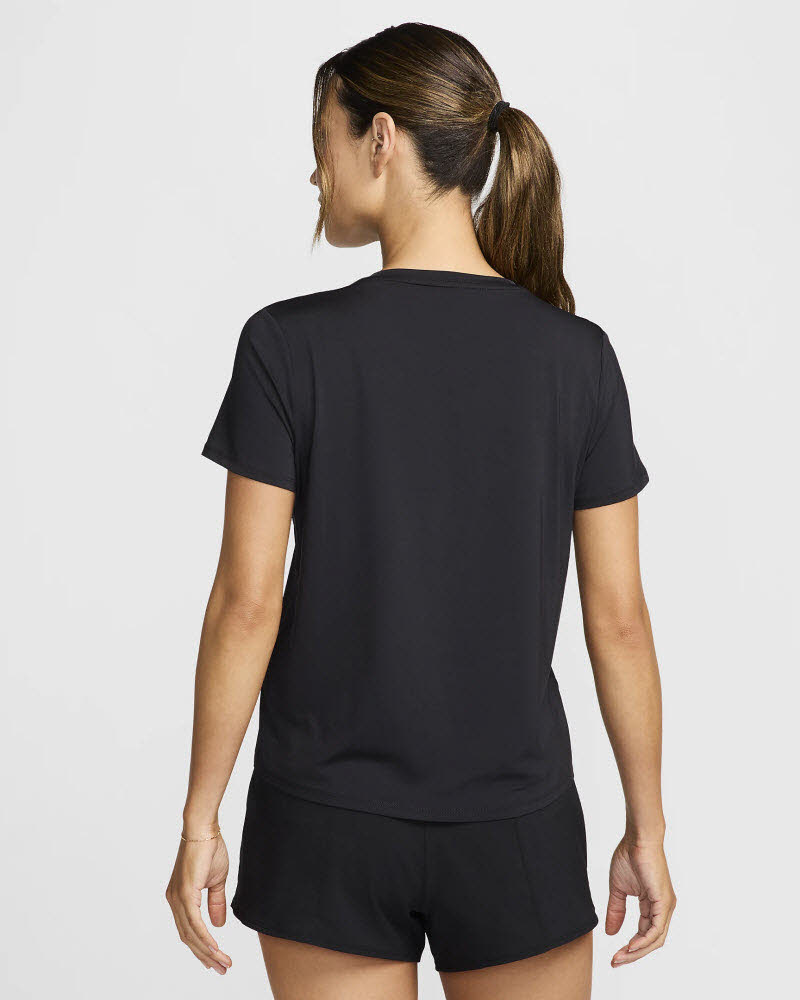 W NK ONE SWOOSH HBR DF SS TOP