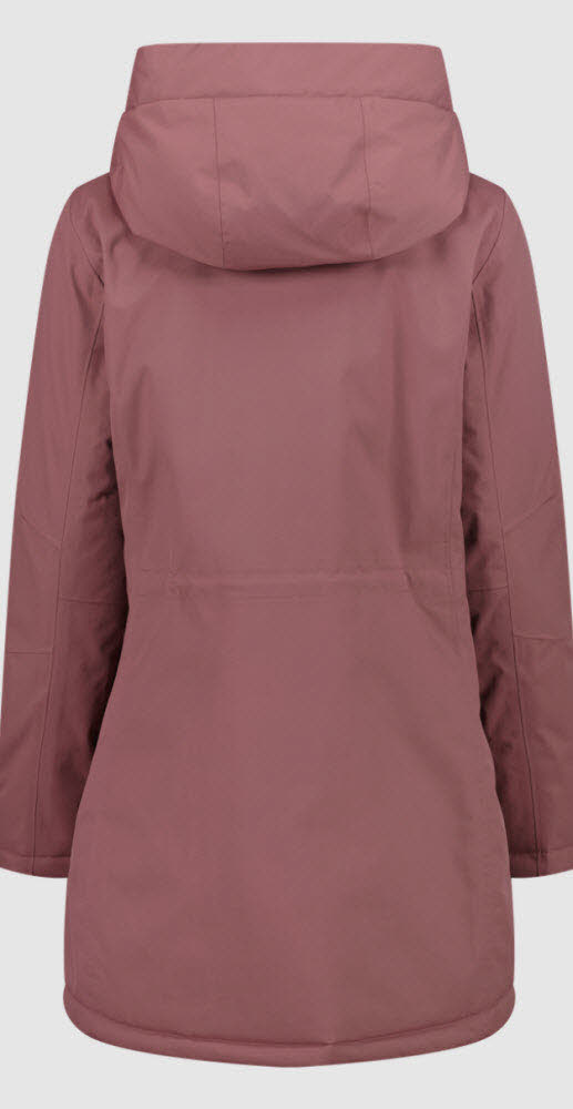 WOMAN PARKA FIX HOOD