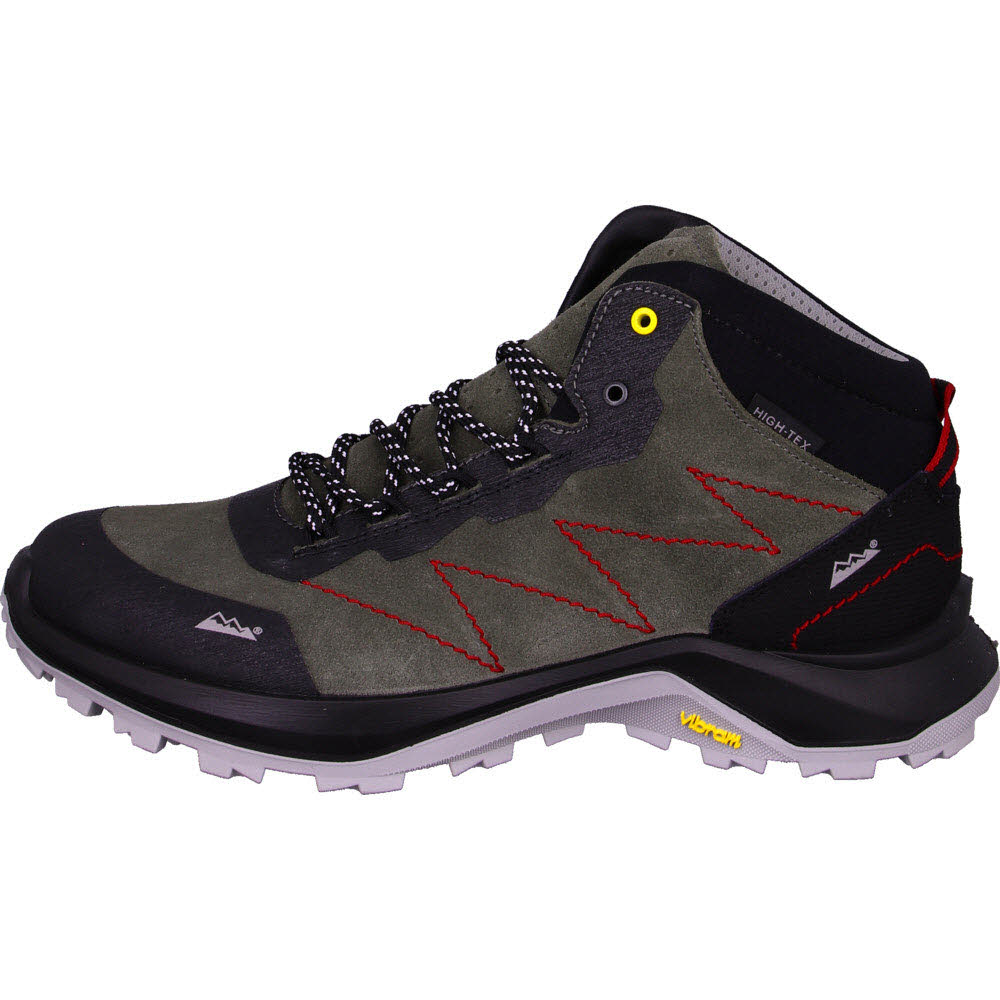 EVO TRAIL MID UNI, Unisex trek,oliv