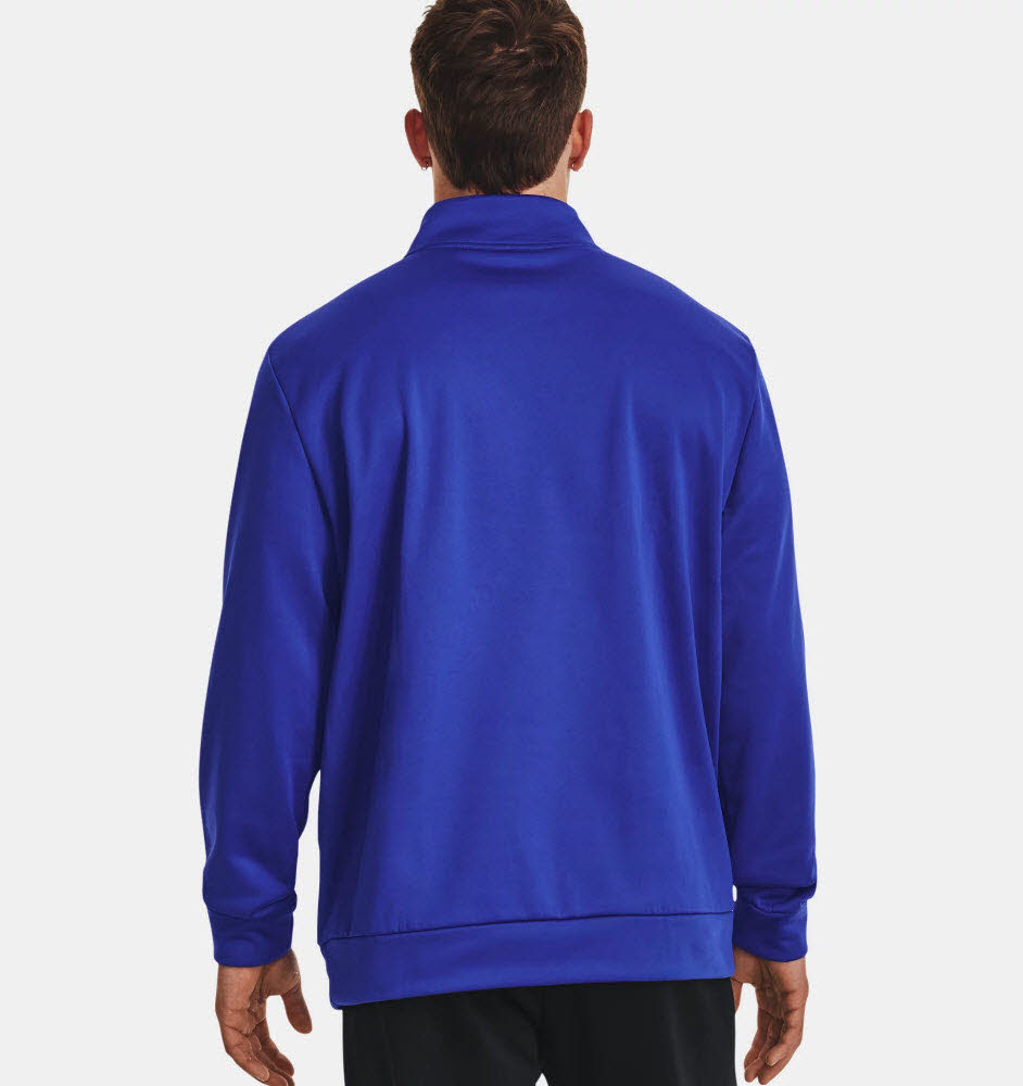 UA Armour Fleece 1/4 Zip-BLU