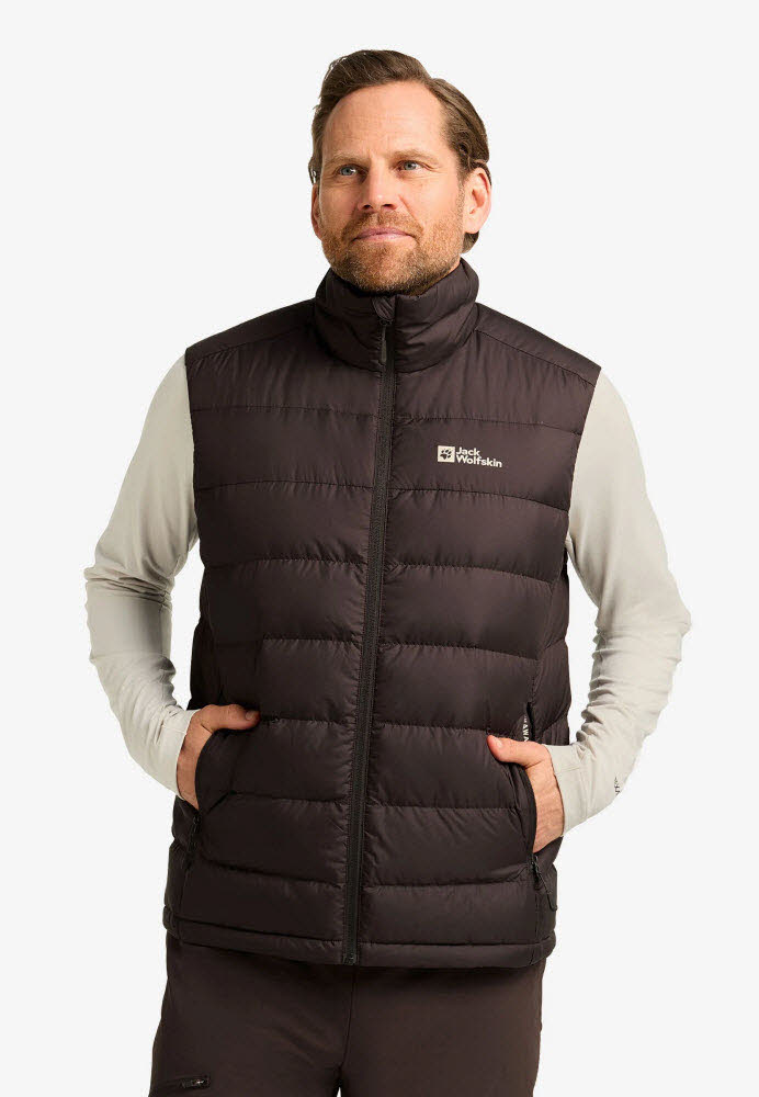 ATHER DOWN VEST M RDS