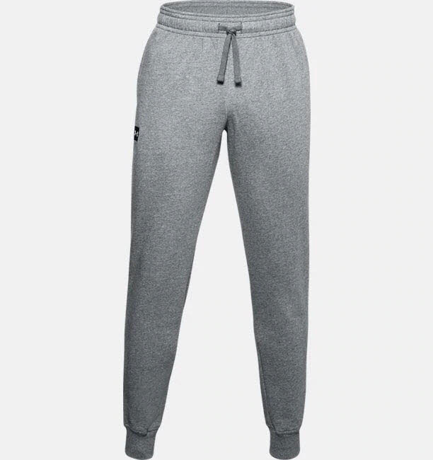 UA Rival Fleece Jogger,Gray Lig