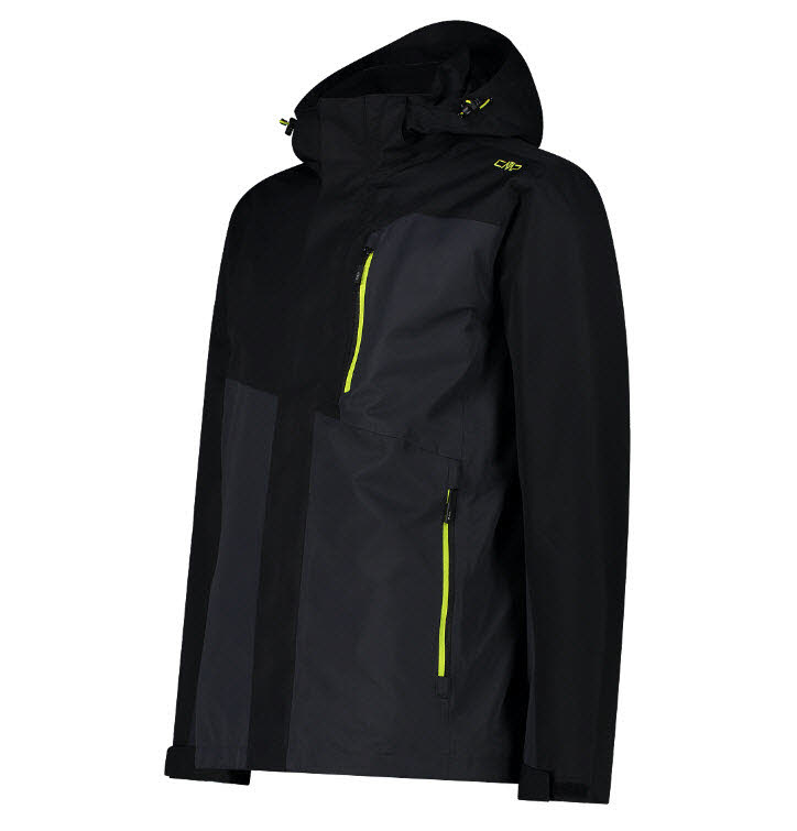MAN JACKET ZIP HOOD DETACHABLE