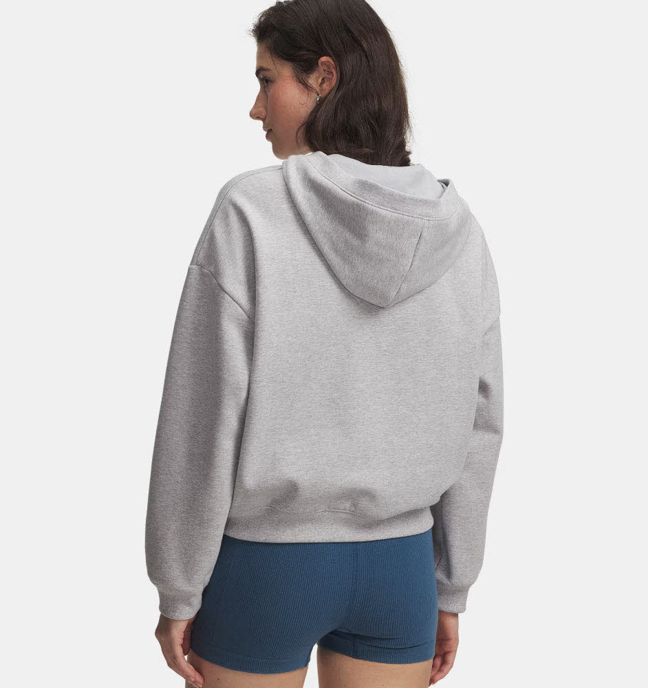 UA Icon Fleece HZ Hoodie-BLU