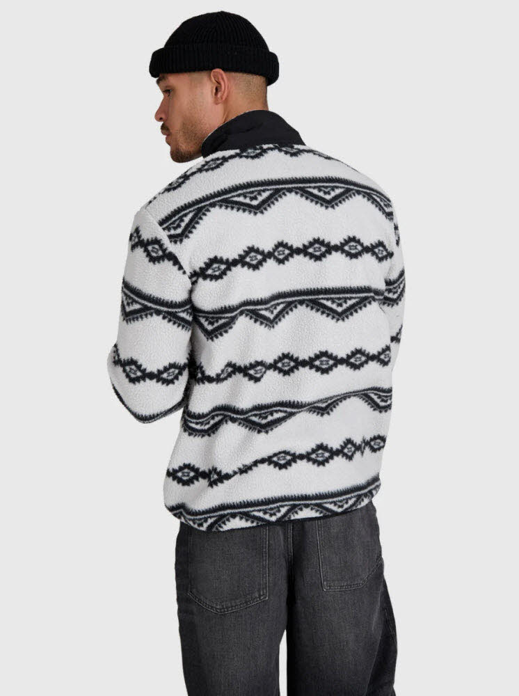 Kevio-Zip Men Urban Fleece