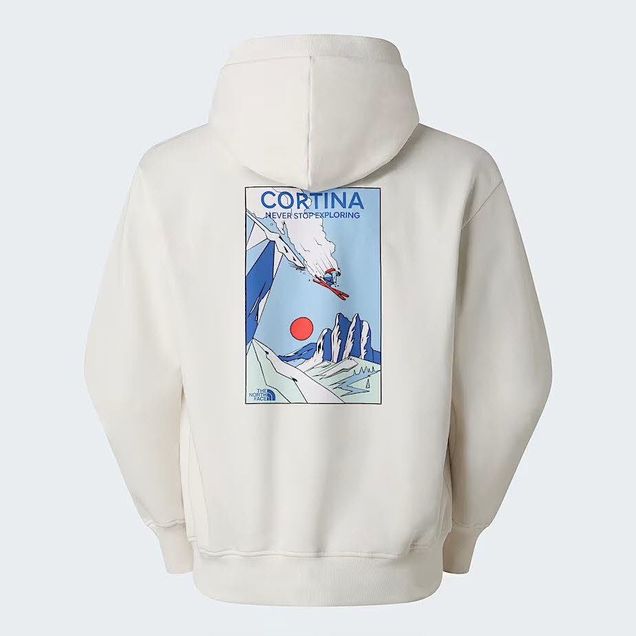 U MOUNTAIN CELEBRATION RELAXED HOODIE-GR