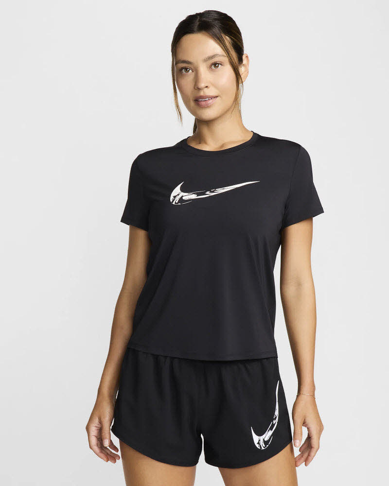 W NK ONE SWOOSH HBR DF SS TOP