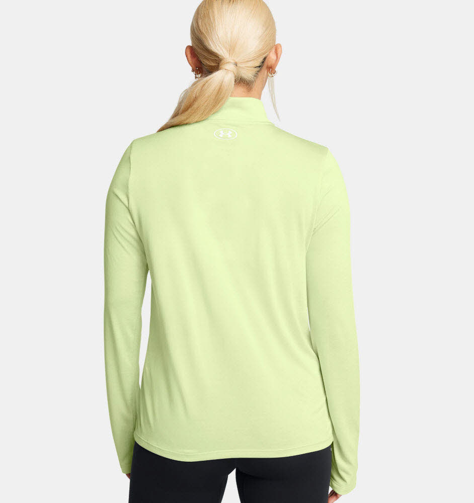 Tech 1/2 Zip- Twist-GRN