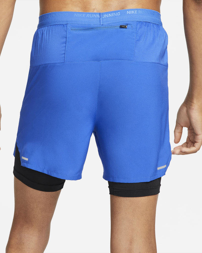 M NK DF STRIDE 5IN SHRT HYBRID