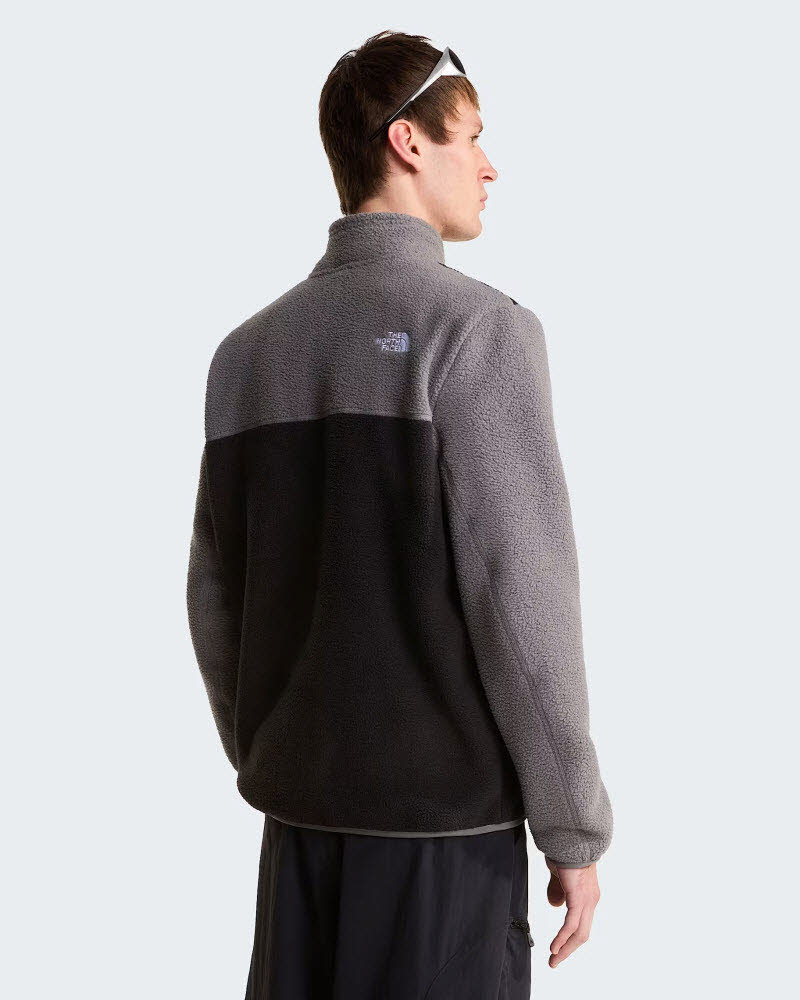 M YUMIORI 1/4 ZIP TNF BLACK/SMOCKED PEAR
