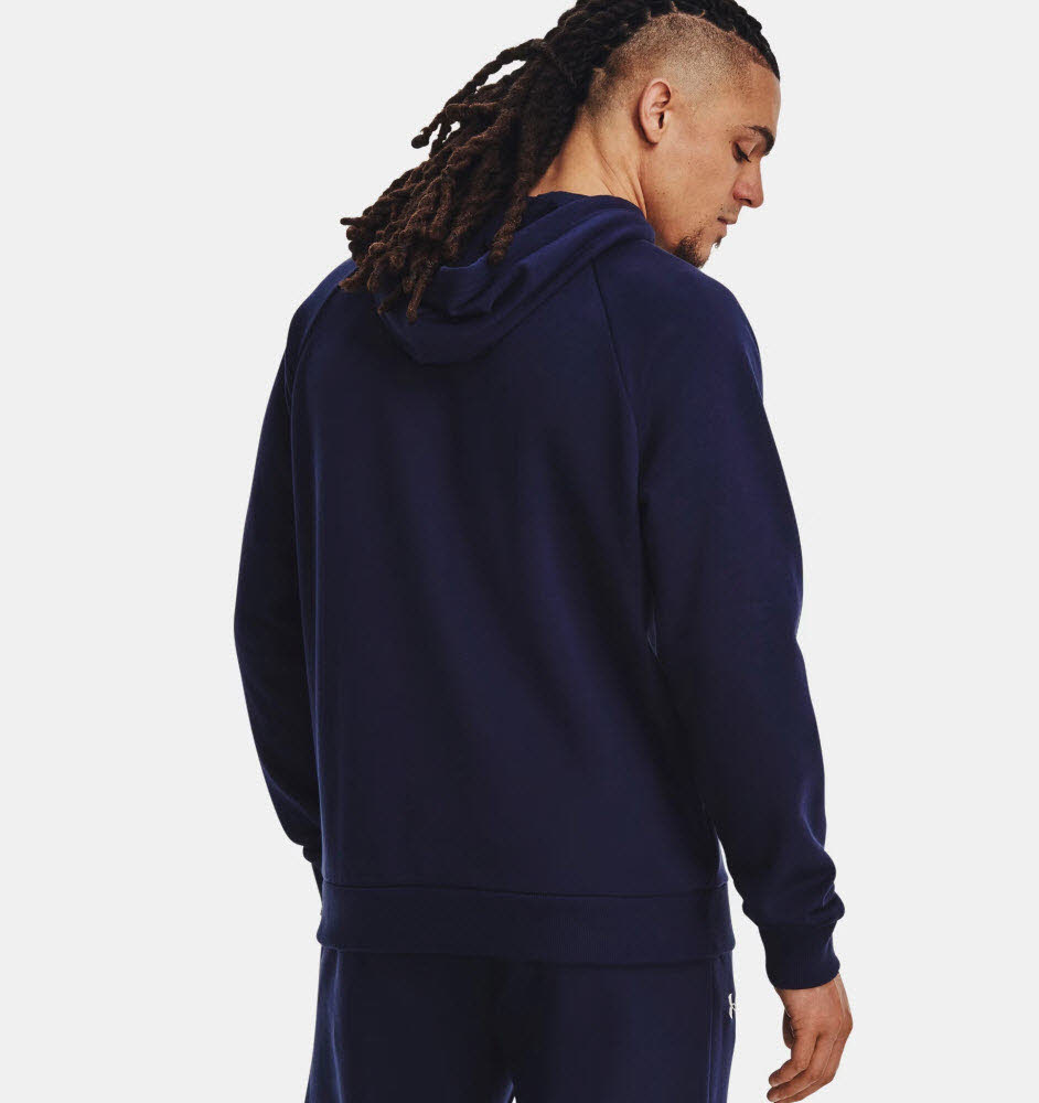 UA Rival Fleece Logo HD-BLU
