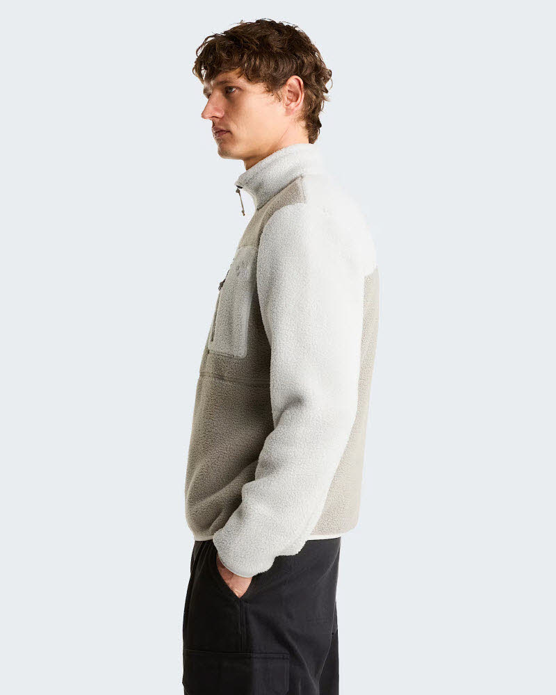 M YUMIORI 1/4 ZIP STONE SLAB/CUMULUS CLO