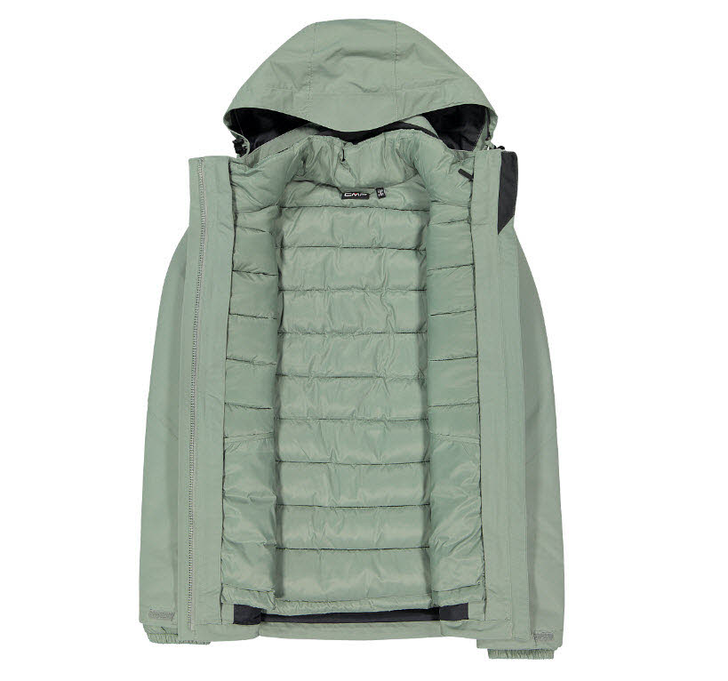 WOMAN JACKET ZIP HOOD DETACHBL