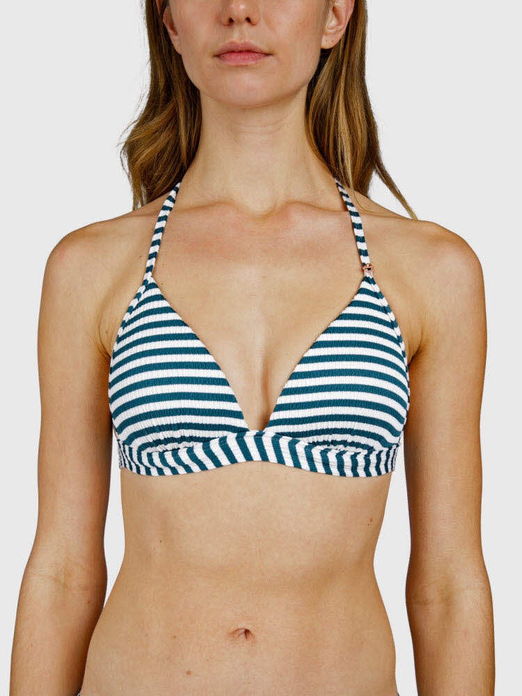 Lisselot-Stripe Women Bikini Top