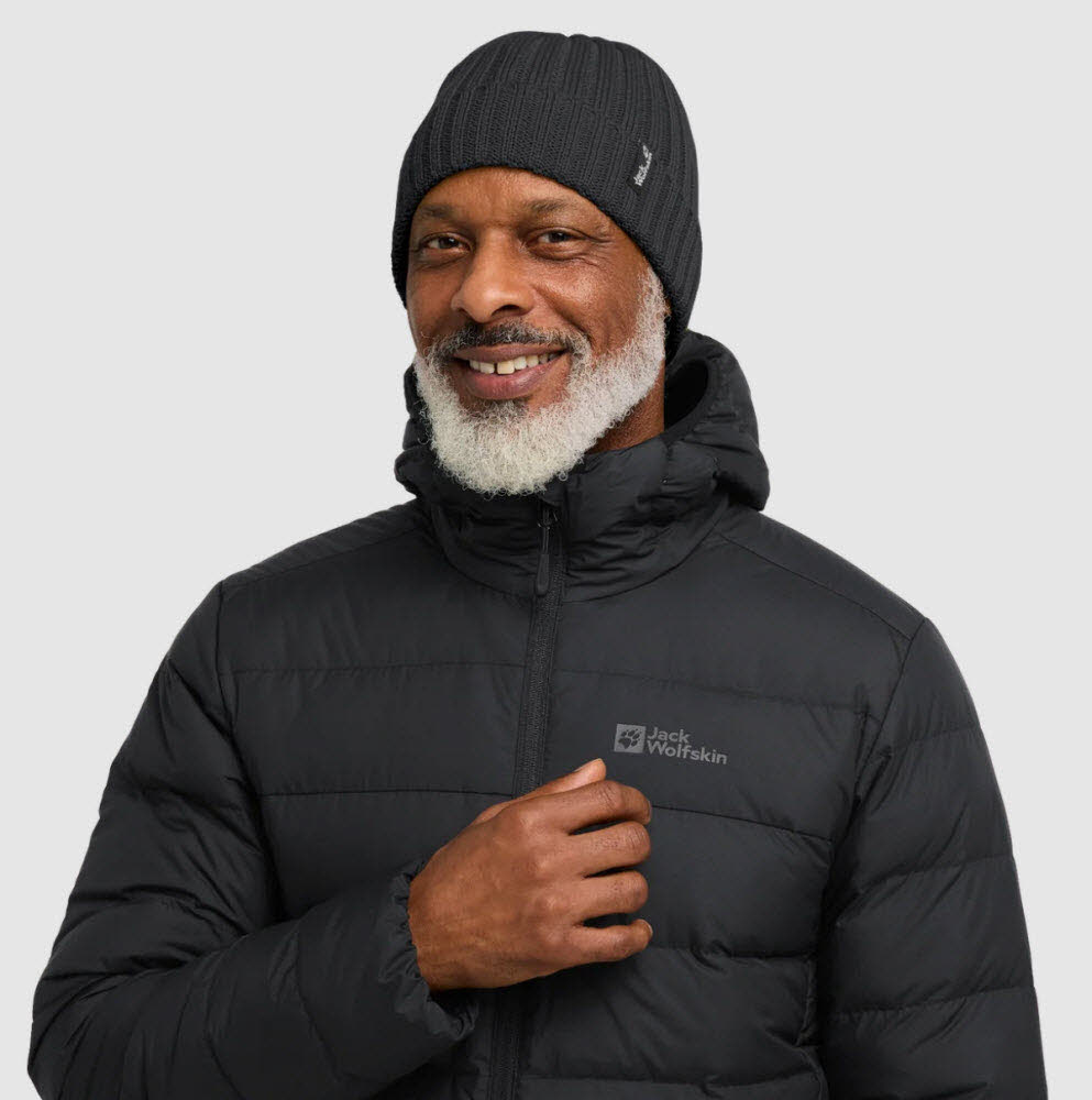 RIB KNIT BEANIE