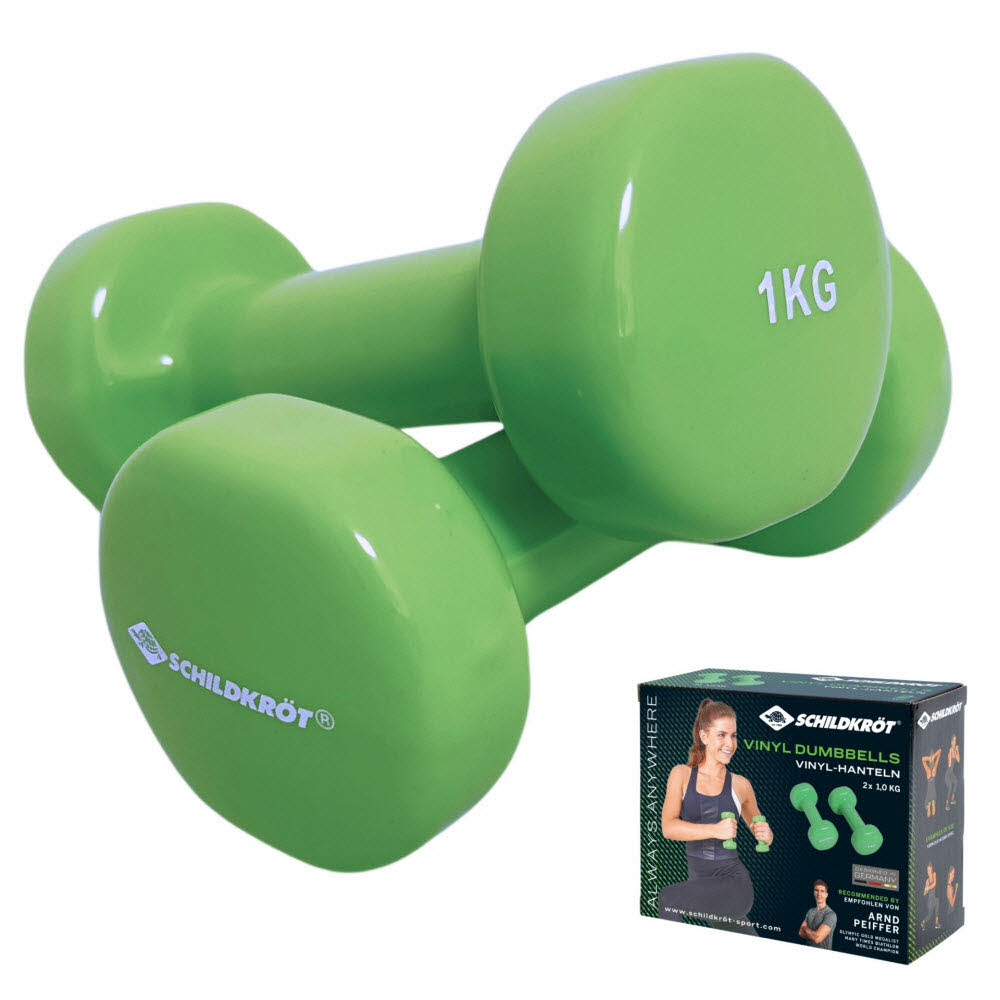 Vinyl Hantel Set 2x1,0kg