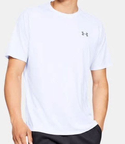 UA Tech 2.0 SS Tee-BLK,White