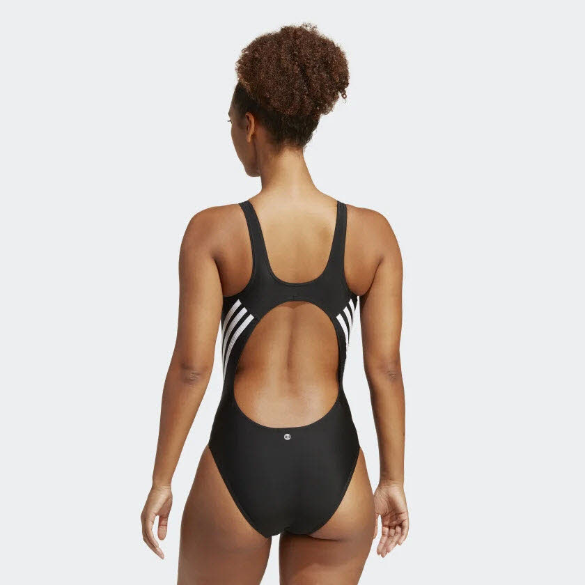 3S SWIMSUIT,BLACK/WHITE