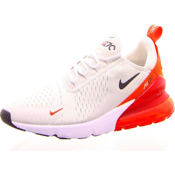 Nike air max 270 white orange best sale