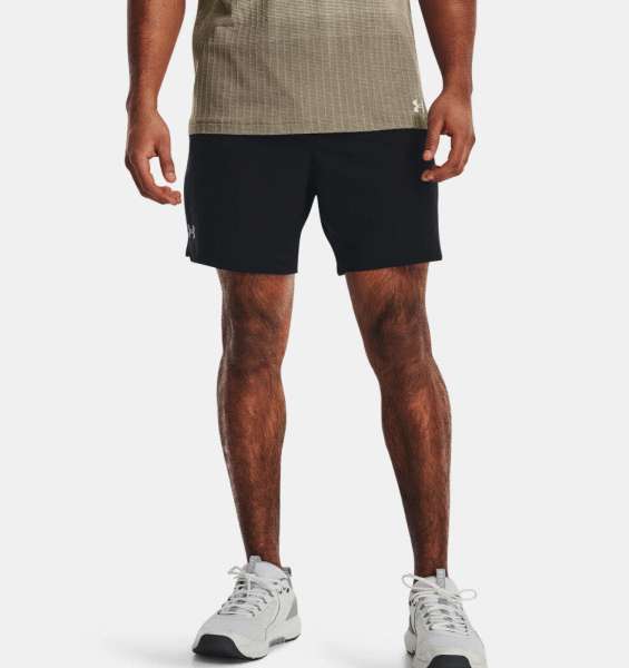 NOS UA Vanish Woven 6in Shorts-BLK,Blac - Bild 1