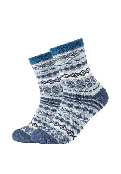 Women cosy double layer winter Sock