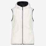 WOMAN VEST FIX HOOD