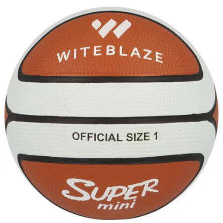 SUPER 14 Mini-Basketball,braun-weis