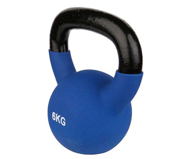 Kettlebell 6 kg, blau