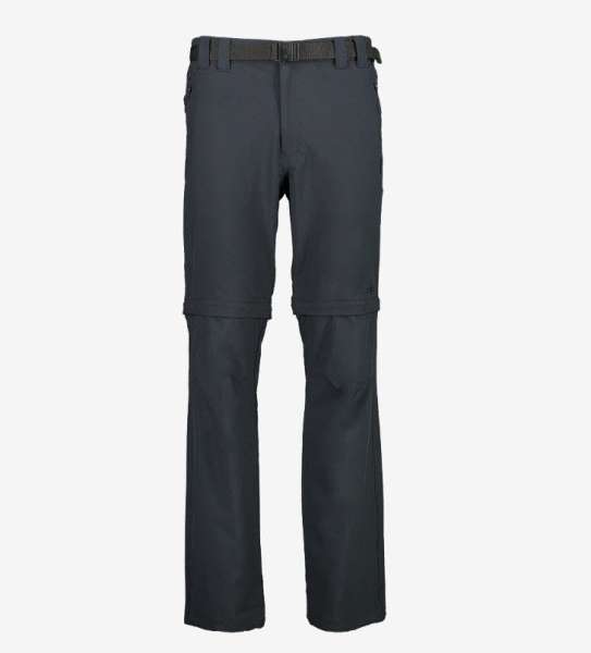 NOS MAN LONG PANT ZIP OFF,ANTRACITE - Bild 1