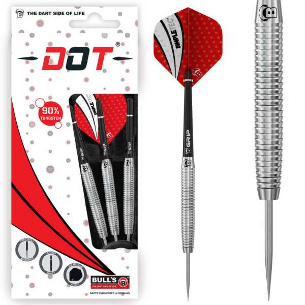 Bull's Dot D7 90% Tungsten Steel Dart 21 - Bild 1