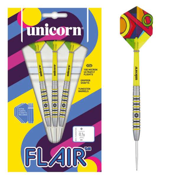 Unicorn Flair 4 Steel Darts | 23 Gr. - Bild 1