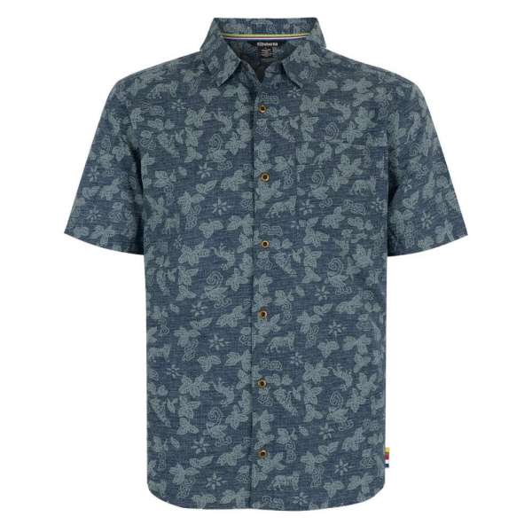 TIGER FLORAL SS SHIRT