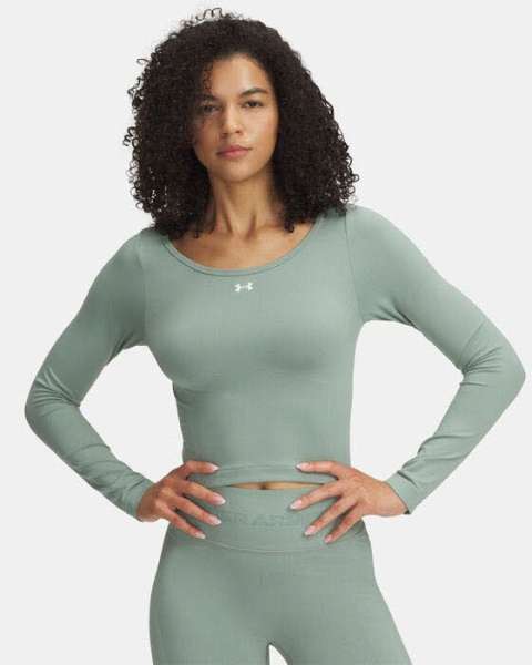 UA Vanish Seamless LS-GRN - Bild 1