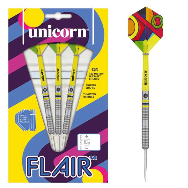 Unicorn Flair 3 Steel Darts | 22 Gr. - Bild 1