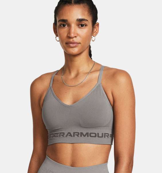 UA Seamless Low Long Bra-GRY - Bild 1