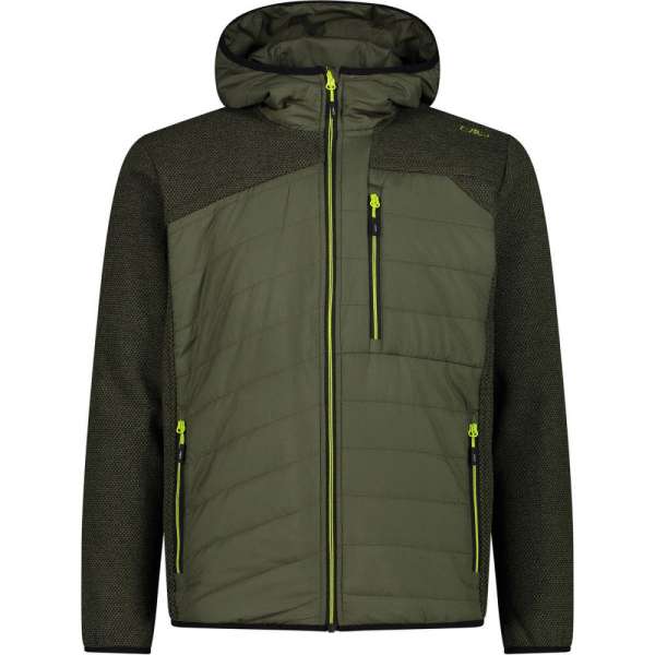 MAN JACKET HYBRID  FIX HOOD - Bild 1