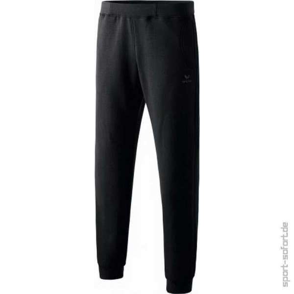 Sweatpants with rib cuffs