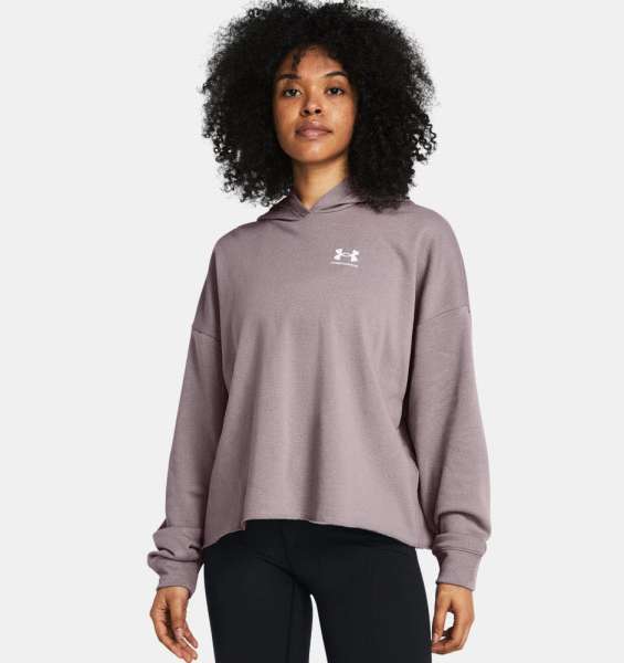 UA Rival Terry OS Hoodie-GRY - Bild 1