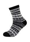 Women cosy double layer winter Sock