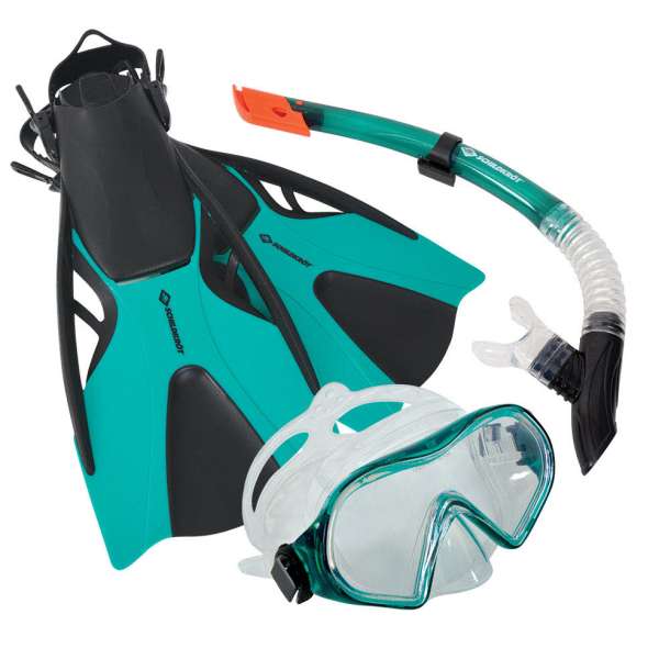 Schnorchel Set CAYMAN petrol-green - Bild 1