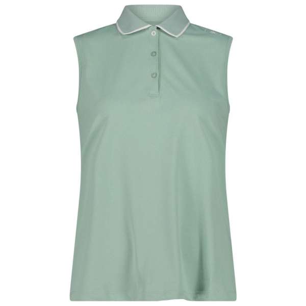 WOMAN POLO SLEEVELESS