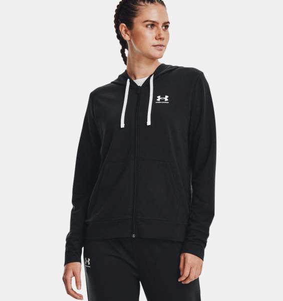 Rival Terry FZ Hoodie-BLK - Bild 1