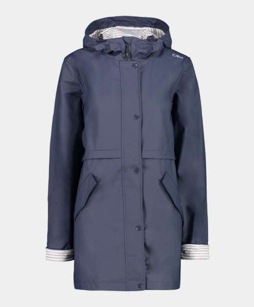 WOMAN RAIN JACKET FIX HOOD W - Bild 1