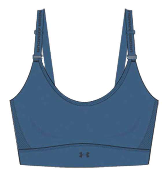UA Infinity Mid 2.0 Bra-BLU