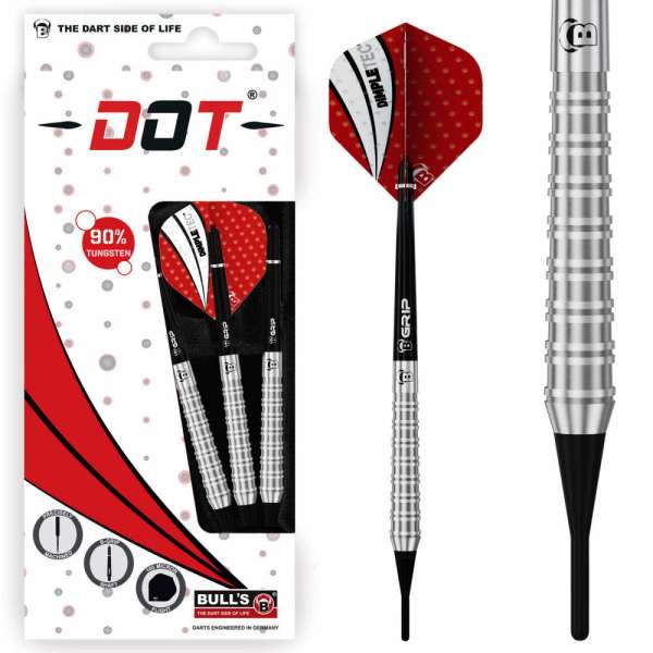 BULL´S Dot D3 Soft Dart 18g - Bild 1